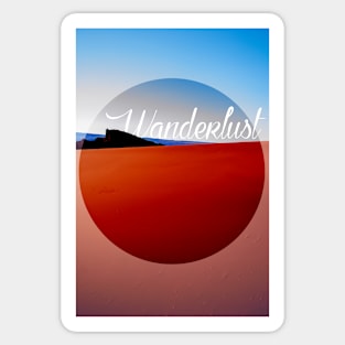 Wanderlust Sticker